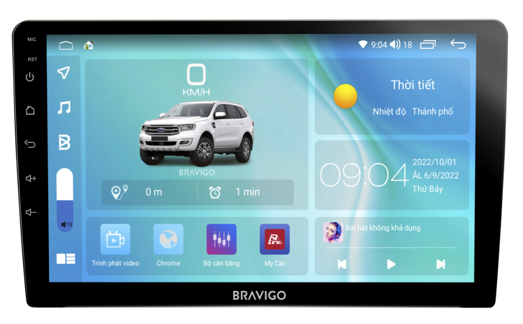 ravigo 360 Ultimate New với màn hình cảm ứng đa điểm trên tấm nền QLED