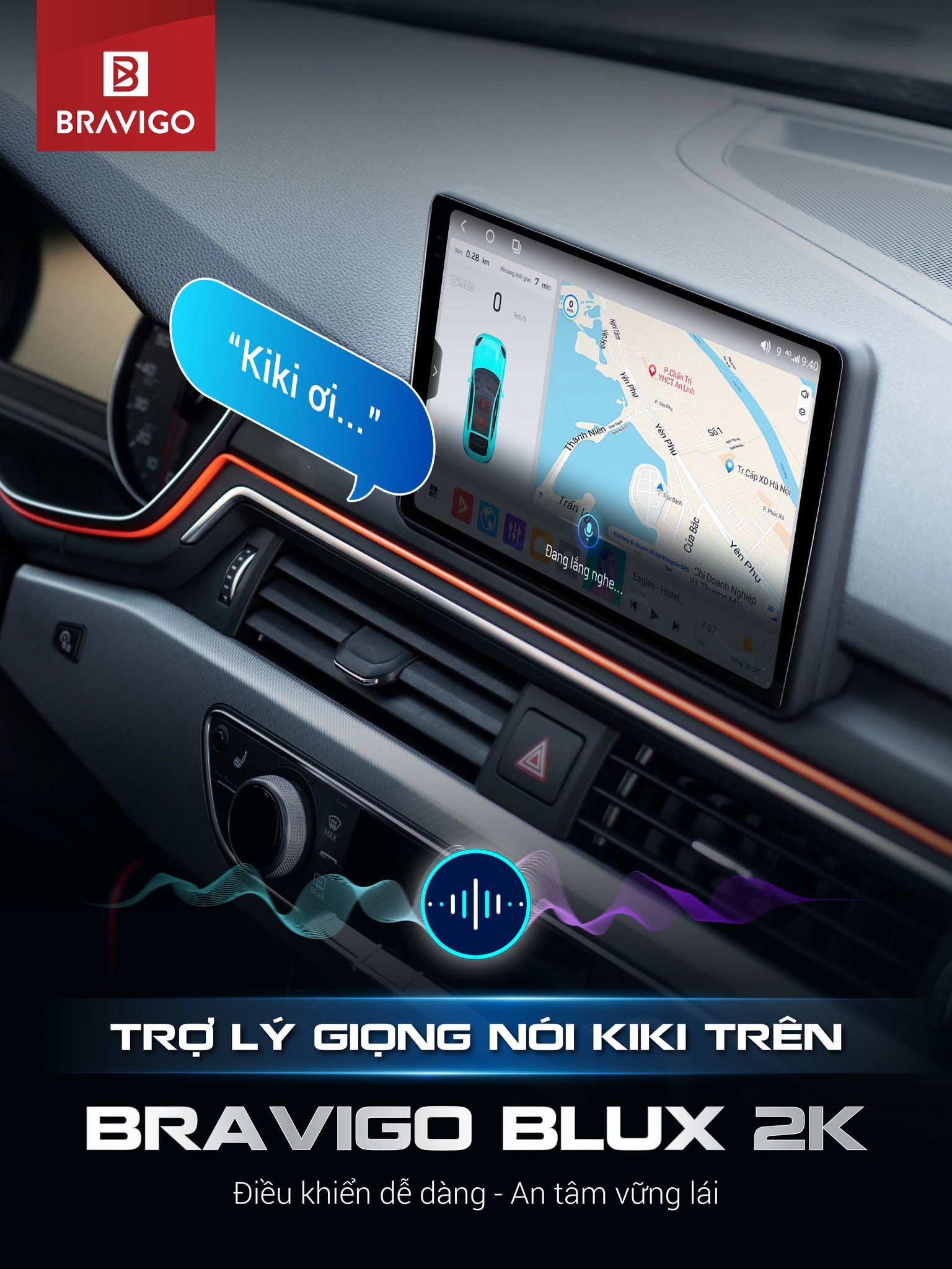màn hình android dòng blux 2k