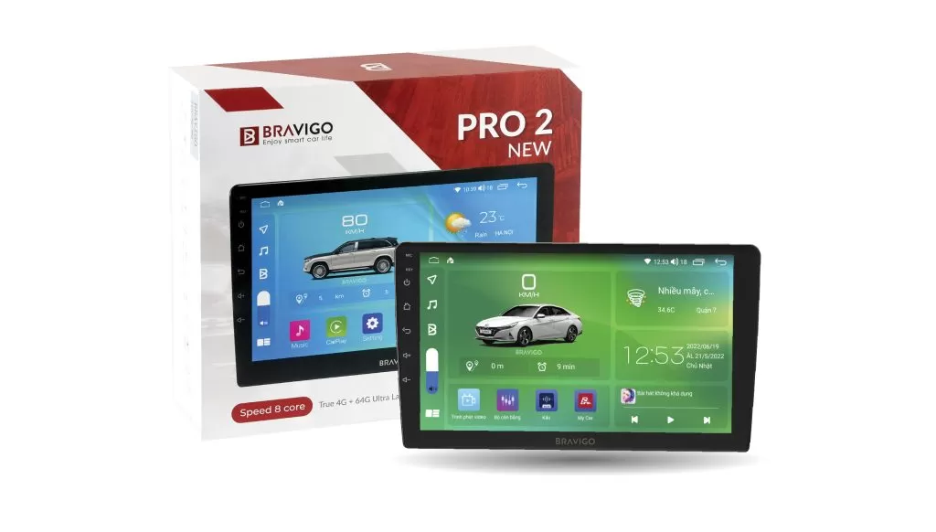 màn hình bravigo pro 2 new