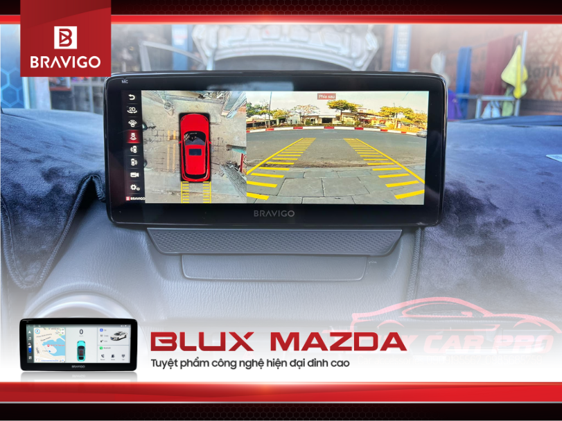 màn hình trên mazda cx3