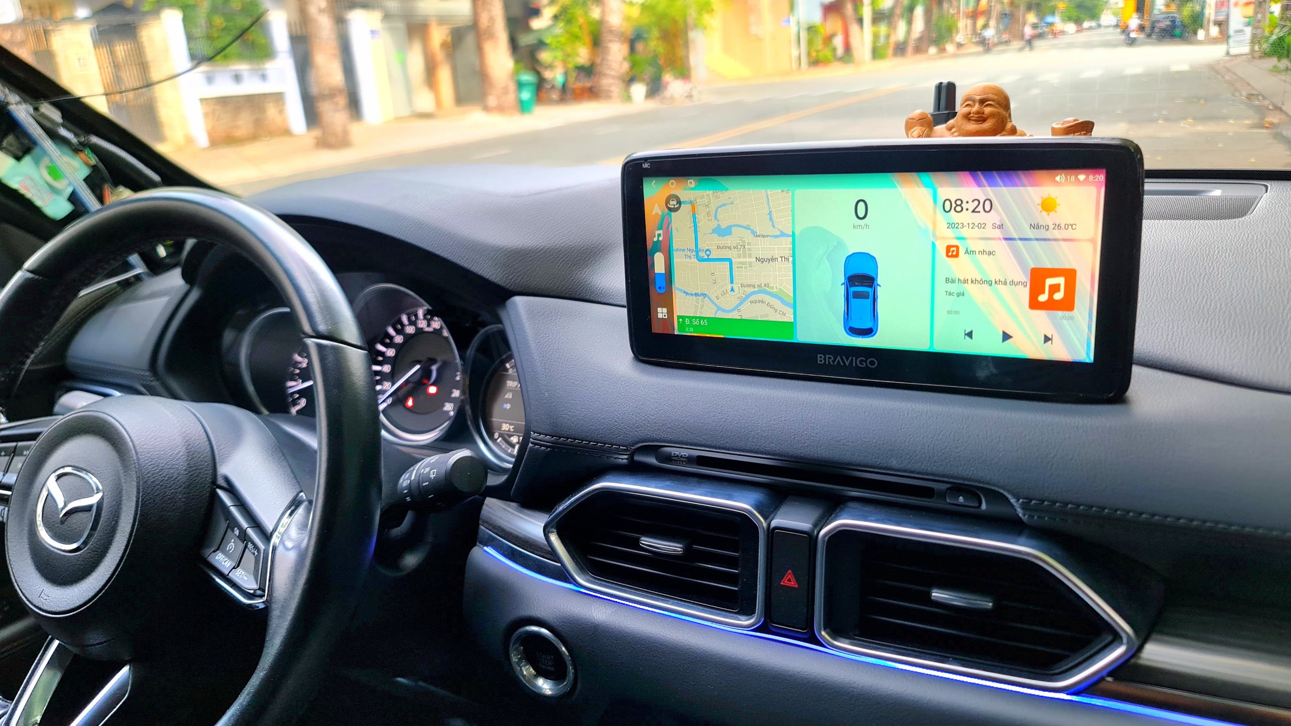 màn hình trên mazda cx5