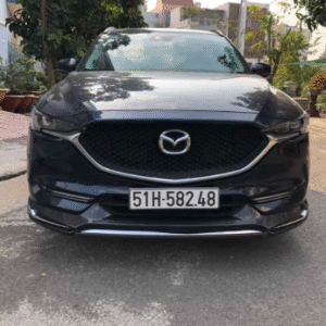 Ốp cản trước Mazda CX8, CX-8 2025 – mẫu vân carbon