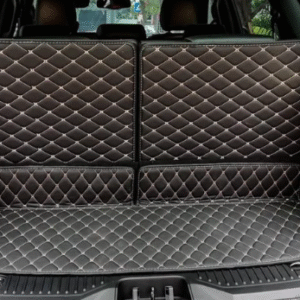 Lót cốp da 6D Mercedes E200, E250, E300 kèm lưng hàng ghế 2