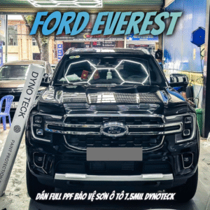 Dán PPF Cho Xe Ford Everest Tại Gia Lai Bảo Vệ Sơn Ô Tô Cao Cấp Thương Hiệu Dynoteck