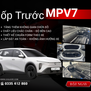 CỐP TRƯỚC CHO VinFast VF MPV7 – TĂNG KHÔNG GIAN, TỐI ƯU TIỆN ÍCH